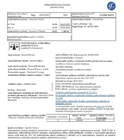 Liability insurance